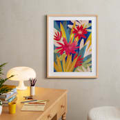 "Tropical Bliss" - Art Print in Tropical by Jen Florentine - In a Room