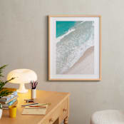 "Inbetween" - Art Print in turquoise by Caroline Mint - In a Room