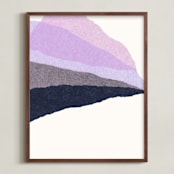 "divergent journey II" - Art Print in day dream by Carrie Moradi - Framed