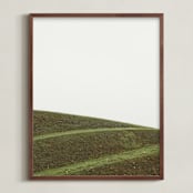 "Swooped II" - Art Print in Bog by Kamala Nahas - Framed