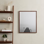 "The Edge" - Art Print in Light Grey by Jennifer Morrow - In a Room