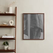 "rainforest leaf" - Art Print in steel grey by Alicia Abla - In a Room