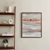 "Morning Light I" - Art Print in Pale Green by Lara Eckerman - In a Room