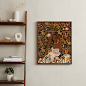 "The Autumn Bride" - Art Print in Autumn by ThirtyOne Illustrations - In a Room