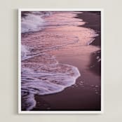 "Pink Tide" - Art Print in Pink Tide by Erin Beutel - Framed