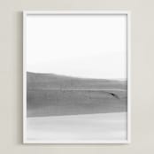 "Forecast" - Art Print in Black & White by Ashleigh Ninos - Framed