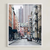 "SoHo" - Art Print in Multi by Kaitlin Rebesco - Framed