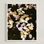 "Autumn Palette II" - Art Print in Autumn by lulu and isabelle - Framed
