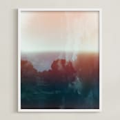 "Paradise For the Soul" - Art Print in THE WAYS by Sasquatch Mansfield - Framed