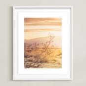 "Desert Roadtrip" - Art Print in Desert sun by Lisa Sundin - Framed