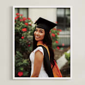 "The Big Picture: Graduation Framed Photo" - Framed Photo in White by Minted - Framed