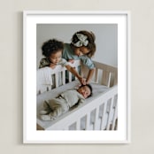 "The Big Picture: Mother's Day Framed Photo" - Framed Photo in White by Minted - Framed