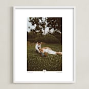 "With a Heart: Portrait Framed Photo" - Framed Photo in Taupe by Laura Hamm - Framed