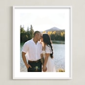 "The Big Picture: Valentine's Framed Photo" - Framed Photo in White by Minted - Framed