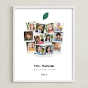 "Apple for the Teacher" - Framed Photo in Apple Green by Laura Bolter - Framed