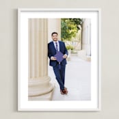 "The Big Picture: Graduation Framed Photo" - Framed Photo in White by Minted - Framed