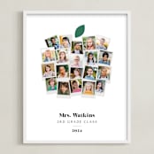 "Apple for the Teacher" - Framed Photo in Apple Green by Laura Bolter - Framed