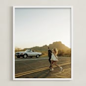 "The Big Picture: Portrait Framed Photo" - Framed Photo in White by Minted - Framed