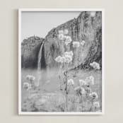 "Impressions - Yosemite V" - Art Print in Granite Gray by Lindsay Ferraris Photography - Framed