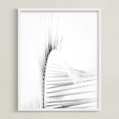 "Something Like a Whisper" - Art Print in Black & White by Shannon Howard - Framed