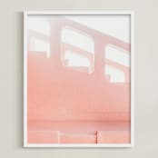 "Yucatan XII" - Art Print in Dusty Coral by Lindsay Ferraris Photography - Framed