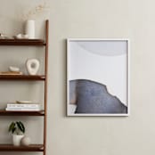 "Moon Tides II" - Art Print in Cosmic Indigo by Eloise Bound - In a Room