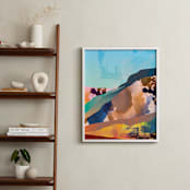 "Nature is good 2" - Art Print in Rainbow by Mojca Dolinar - In a Room