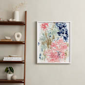 "Reflections Watercolor" - Art Print in Sunset Pink by Andi Pahl - In a Room