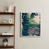 "Labyrinths" - Art Print in forest green by ALICIA BOCK - In a Room