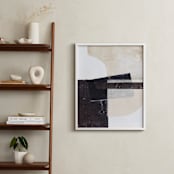 "Last Tuesday" - Art Print in Sand by Jennifer Daily - In a Room