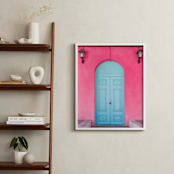 "Pandora's Door" - Art Print in Pink by Anna Argiropoulos - In a Room
