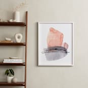 "Cloud Nine" - Art Print in Dusty peach by Svitlana Martynjuk - In a Room