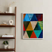 "Prismatic" - Art Print in Deep Forest by Emily Kariniemi - In a Room