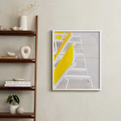 "Reset II" - Art Print in Sunshine Yellow by Irene Suchocki - In a Room
