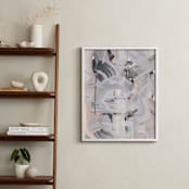 "Pastel Weave" - Art Print in Pastel by Angela Simeone - In a Room