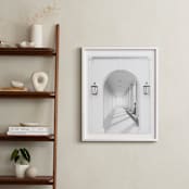 "Arches" - Art Print in Column White by Ilze Lucero - In a Room