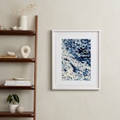 "Zuma" - Art Print in Sky Blue by Katie Craig - In a Room