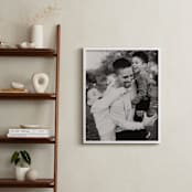 "The Big Picture: Father's Day Framed Photo" - Framed Photo in White by Minted - In a Room