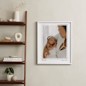 "Artifact: Portrait Framed Photo" - Framed Photo in Charcoal by Snow and Ivy - In a Room