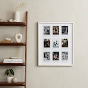"Nine Photo: Portrait Framed Photo" - Framed Photo in Cloud by Olivia Kanaley Inman - In a Room