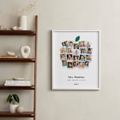 "Apple for the Teacher" - Framed Photo in Apple Green by Laura Bolter - In a Room