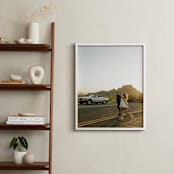 "The Big Picture: Portrait Framed Photo" - Framed Photo in White by Minted - In a Room
