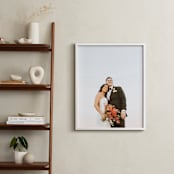 "The Big Picture: Valentine's Framed Photo" - Framed Photo in White by Minted - In a Room