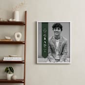 "Classic Sash: Portrait Framed Photo" - Framed Photo in Pine by Lauren Chism - In a Room