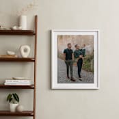 "The Big Picture: Father's Day Framed Photo" - Framed Photo in White by Minted - In a Room