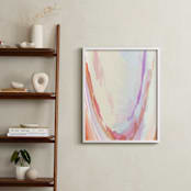 "At The Edge" - Art Print in Coral Rust by Grace Kreinbrink - In a Room