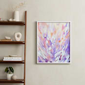 "Petals" - Art Print in Lavender Mist by Grace Kreinbrink - In a Room
