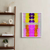 "Hot pink" - Art Print in Hot pink by HAPI ART - In a Room