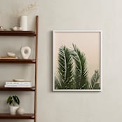 "Tropical Palm Tree" - Art Print in Golden by Wilder California - In a Room