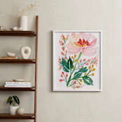 "Springtime in Marseilles" - Art Print in Blush by Natalie Malan - In a Room